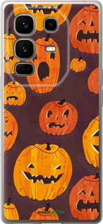 Силиконовый чехол Тыквы на Хеллоуин для Infinix Note 50 Pro+ - 233u-4041 изображение 