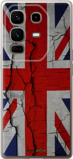 Силиконовый чехол Флаг Великобритании 2 для Infinix Note 50 Pro+ - 387u-4041 изображение 