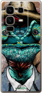 Силіконовий чехол Хамелеон в розшуку для Infinix Note 50 Pro+ - 4030u-4041 изображение 