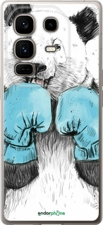 Силиконовый чехол Панда-боксер для Infinix Note 50 Pro+ - 4104u-4041 изображение 