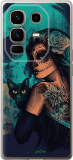 Силиконовый чехол Fantasy girl для Infinix Note 50 Pro+ - 4133u-4041 изображение 