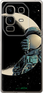 Силиконовый чехол Астронавт для Infinix Note 50 Pro+ - 4134u-4041 изображение 