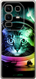 Силиконовый чехол Кот-астронавт для Infinix Note 50 Pro+ - 4154u-4041 изображение 