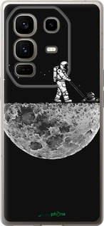 Силиконовый чехол Moon in dark для Infinix Note 50 Pro+ - 4176u-4041 изображение 
