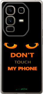 Силиконовый чехол Don't touch the phone для Infinix Note 50 Pro+ - 4261u-4041 изображение 