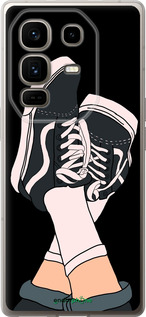 Силіконовий чехол Кеди для Infinix Note 50 Pro+ - 4265u-4041 изображение 