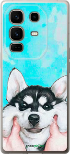 Силиконовый чехол Улыбнись для Infinix Note 50 Pro+ - 4276u-4041 изображение 