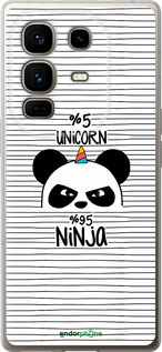 Силиконовый чехол Ниндзя для Infinix Note 50 Pro+ - 4281u-4041 изображение 