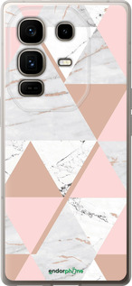 Силіконовий чехол Мармурова симетрія для Infinix Note 50 Pro+ - 4344u-4041 изображение 
