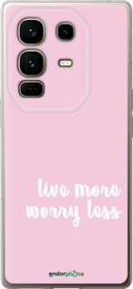 Силиконовый чехол Живи больше для Infinix Note 50 Pro+ - 4347u-4041 изображение 