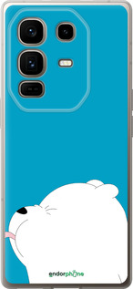 Силиконовый чехол Мишка 1 для Infinix Note 50 Pro+ - 4358u-4041 изображение 