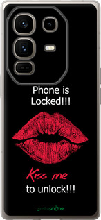 Силиконовый чехол Разблокируй-поцелуй для Infinix Note 50 Pro+ - 4372u-4041 изображение 