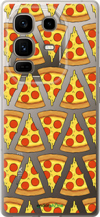 Силиконовый чехол Пицца для Infinix Note 50 Pro+ - 4408u-4041 изображение 