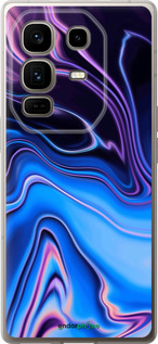 Силиконовый чехол Узор воды для Infinix Note 50 Pro+ - 4491u-4041 изображение 