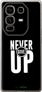 Силиконовый чехол Никогда не сдавайся для Infinix Note 50 Pro+ - 4572u-4041 изображение 