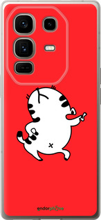 Силиконовый чехол Котик для Infinix Note 50 Pro+ - 4577u-4041 изображение 