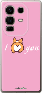 Силіконовий чехол Люблю1 для Infinix Note 50 Pro+ - 4587u-4041 изображение 