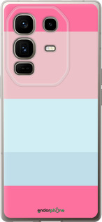 Силіконовий чехол Смуги1 для Infinix Note 50 Pro+ - 4589u-4041 изображение 