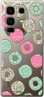 Силіконовий чехол Пончики 1 для Infinix Note 50 Pro+ - 4657u-4041 изображение 