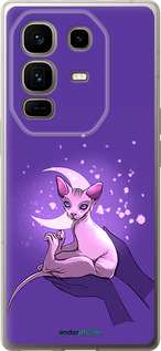 Силиконовый чехол Кот2 для Infinix Note 50 Pro+ - 4676u-4041 изображение 