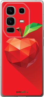 Силиконовый чехол Яблоко для Infinix Note 50 Pro+ - 4696u-4041 изображение 