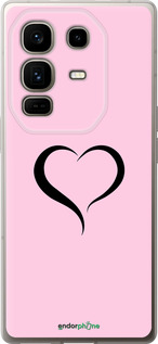 Силіконовий чехол Серце 1 для Infinix Note 50 Pro+ - 4730u-4041 изображение 