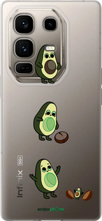 Силиконовый чехол Авокадо 1 для Infinix Note 50 Pro+ - 4857u-4041 изображение 