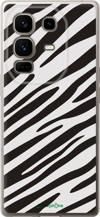 Силіконовий чехол Класична зебра для Infinix Note 50 Pro+ - 4874u-4041 изображение 