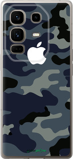 Силиконовый чехол Камуфляж 1 для Infinix Note 50 Pro+ - 4897u-4041 изображение 