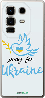 Силиконовый чехол Украина v2 для Infinix Note 50 Pro+ - 5230u-4041 изображение 