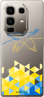 Силиконовый чехол Птица мира для Infinix Note 50 Pro+ - 5231u-4041 изображение 