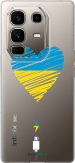 Силиконовый чехол Подзарядка сердца v2 для Infinix Note 50 Pro+ - 5295u-4041 изображение 