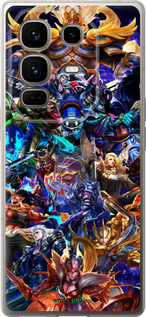 Силиконовый чехол № 5375 для Infinix Note 50 Pro+ - 5375u-4041 изображение 