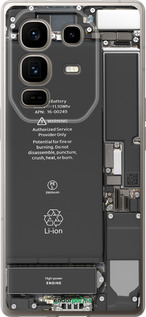 Силиконовый чехол Детали смартфона для Infinix Note 50 Pro+ - 5487u-4041 изображение 