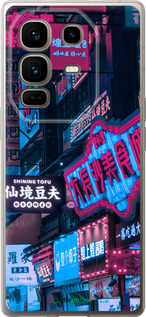 Силиконовый чехол Hong Kong City для Infinix Note 50 Pro+ - 5536u-4041 изображение 