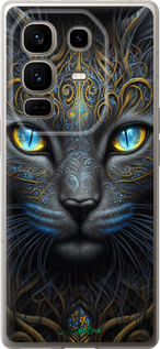 Силиконовый чехол Кошка для Infinix Note 50 Pro+ - 5548u-4041 изображение 