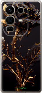 Силіконовий чехол Троянда 3 для Infinix Note 50 Pro+ - 5552u-4041 изображение 