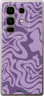 Силиконовый чехол Абстрактный узор v2 для Infinix Note 50 Pro+ - 5572u-4041 изображение 