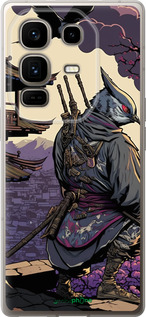 Силиконовый чехол Птица воин для Infinix Note 50 Pro+ - 5587u-4041 изображение 