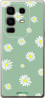 Силиконовый чехол Ромашки v4 для Infinix Note 50 Pro+ - 5603u-4041 изображение 