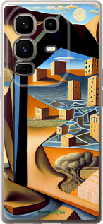 Силиконовый чехол Абстракция v2 для Infinix Note 50 Pro+ - 5618u-4041 изображение 