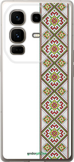 Силіконовий чехол Вишиванка 8 для Infinix Note 50 Pro+ - 574u-4041 изображение 