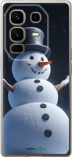Силіконовий чехол Сніговик для Infinix Note 50 Pro+ - 5826u-4041 изображение 