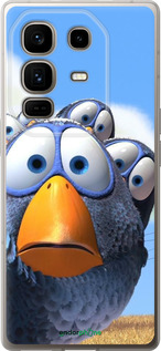 Силиконовый чехол Angry Birds для Infinix Note 50 Pro+ - 6008u-4041 изображение 