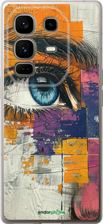 Силиконовый чехол Цветная фреска для Infinix Note 50 Pro+ - 6032u-4041 изображение 