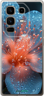 Силиконовый чехол Роса на цветке для Infinix Note 50 Pro+ - 6039u-4041 изображение 