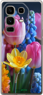 Силіконовий чехол Весняні квіти для Infinix Note 50 Pro+ - 6058u-4041 изображение 