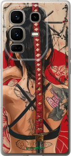 Силиконовый чехол Тайна катаны для Infinix Note 50 Pro+ - 6074u-4041 изображение 