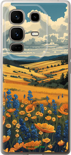 Силиконовый чехол Украинское поле для Infinix Note 50 Pro+ - 6082u-4041 изображение 