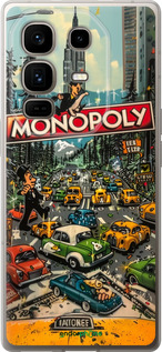 Силіконовий чехол Міський драйв Monopoly для Infinix Note 50 Pro+ - 6088u-4041 изображение 